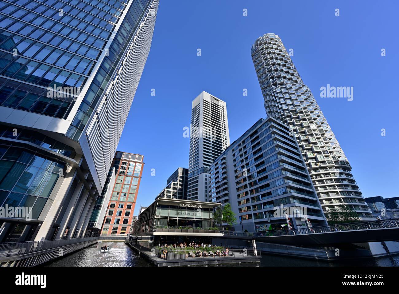 Hawksmoor Wood Wharf and The Lowback, Water Street, Canary Wharf
