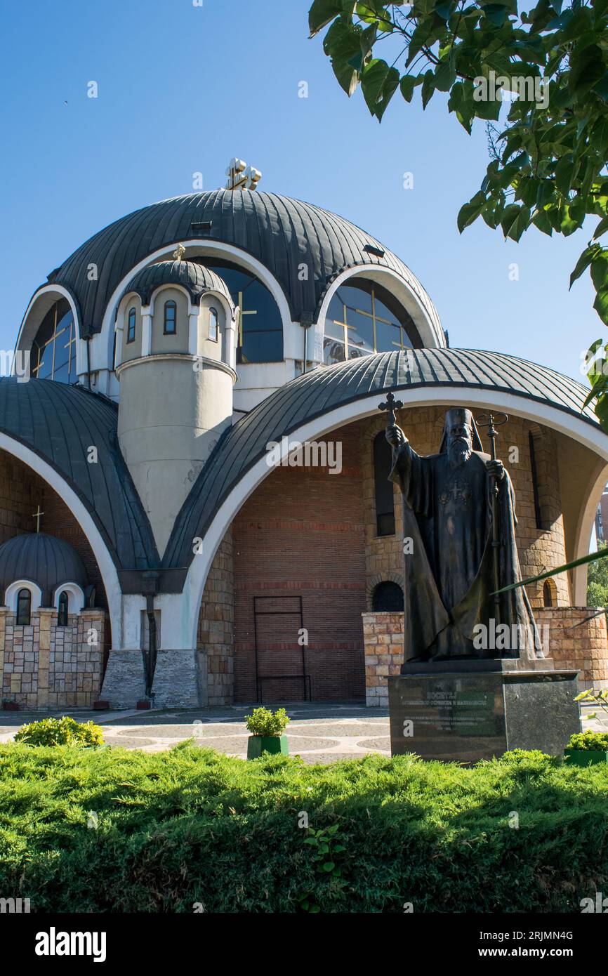 Church of St. Clement of Ohrid, in city of Skopje, Maceodnia. Built in