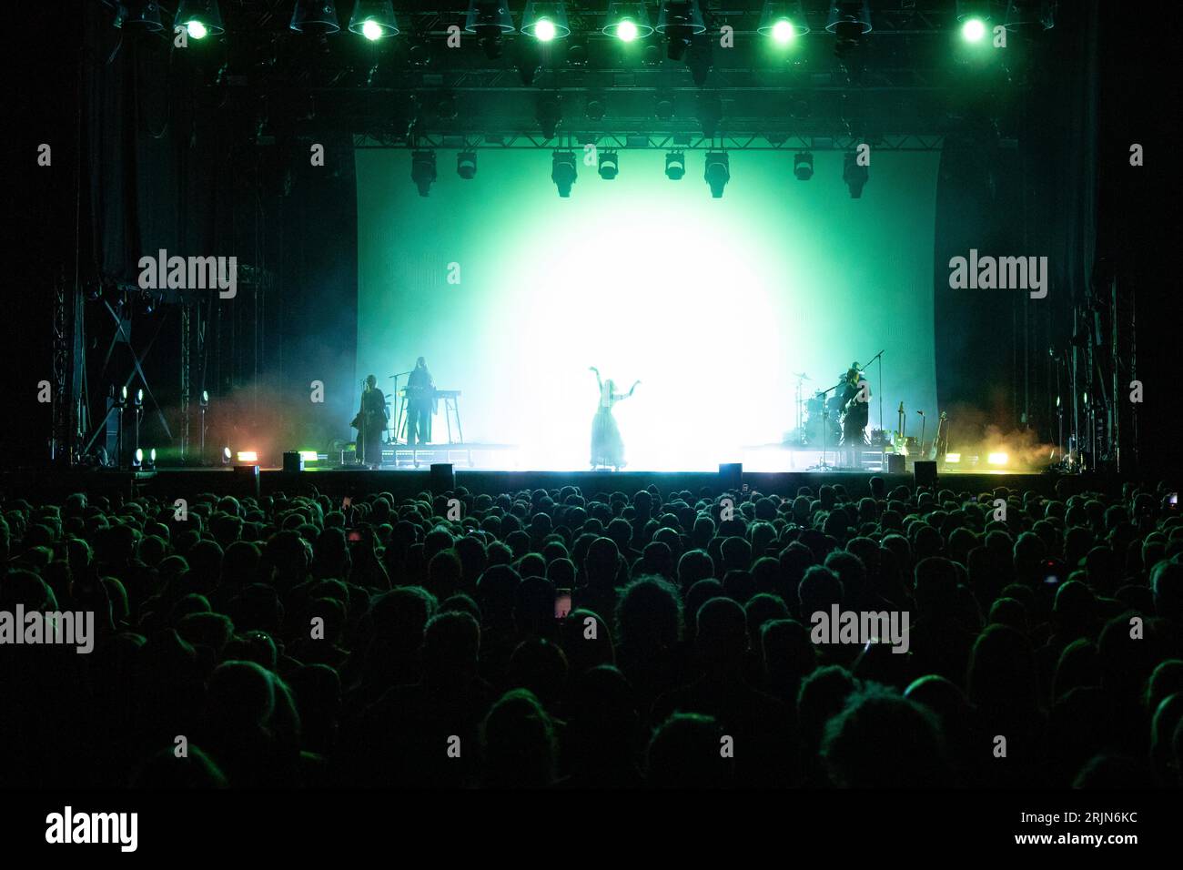 Trondheim, Norway. 19th, August 2023. The Norwegian singer and