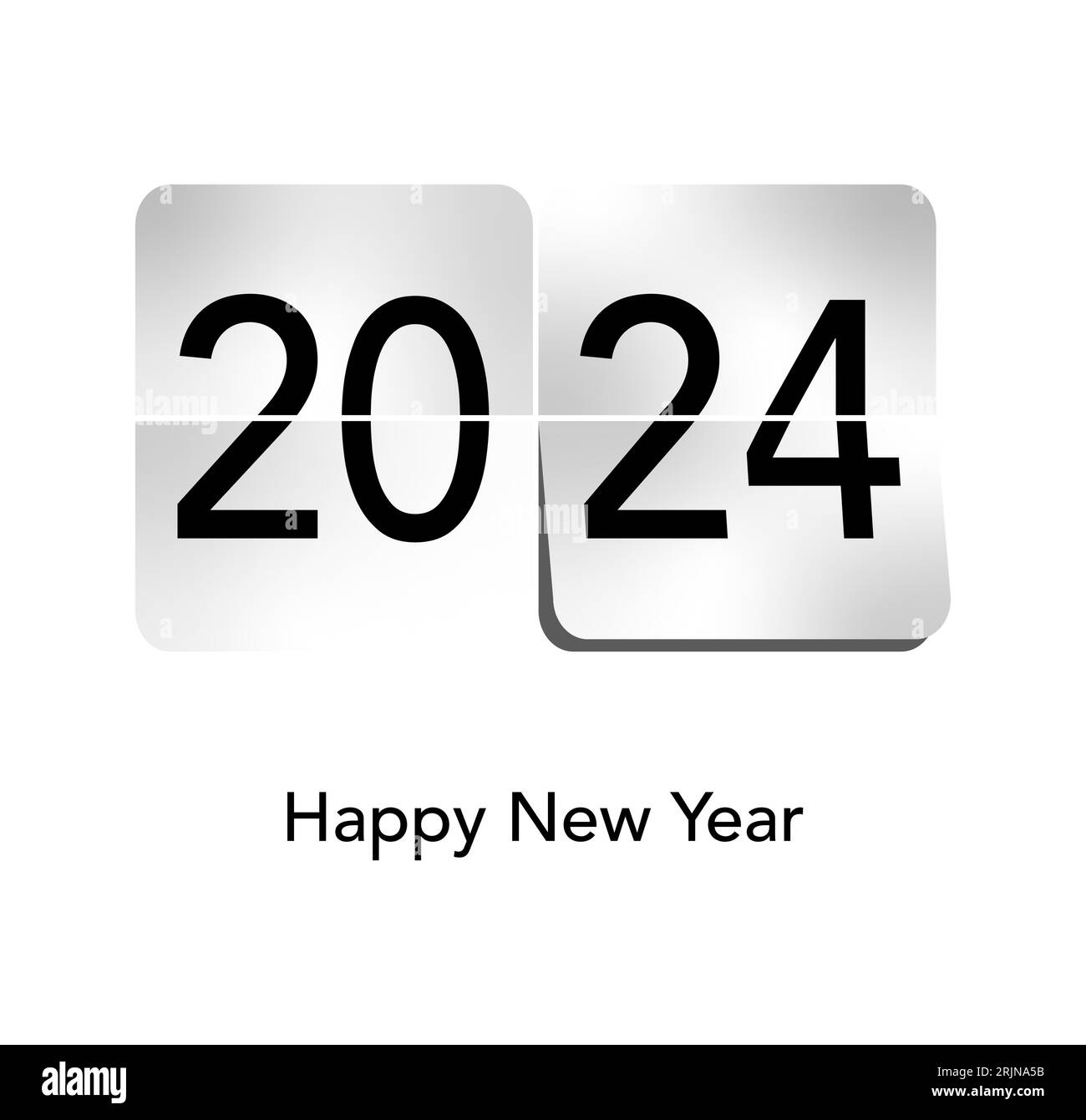 New year 2024 logo hires stock photography and images Alamy
