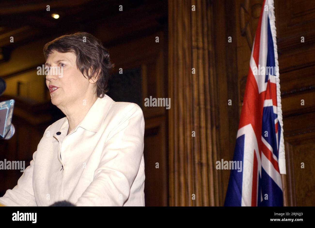 Helen Clark NZL/Premierministerin Neuseeland im Parlament in Wellington PUBLICATIONxNOTxINxCHN Stock Photo