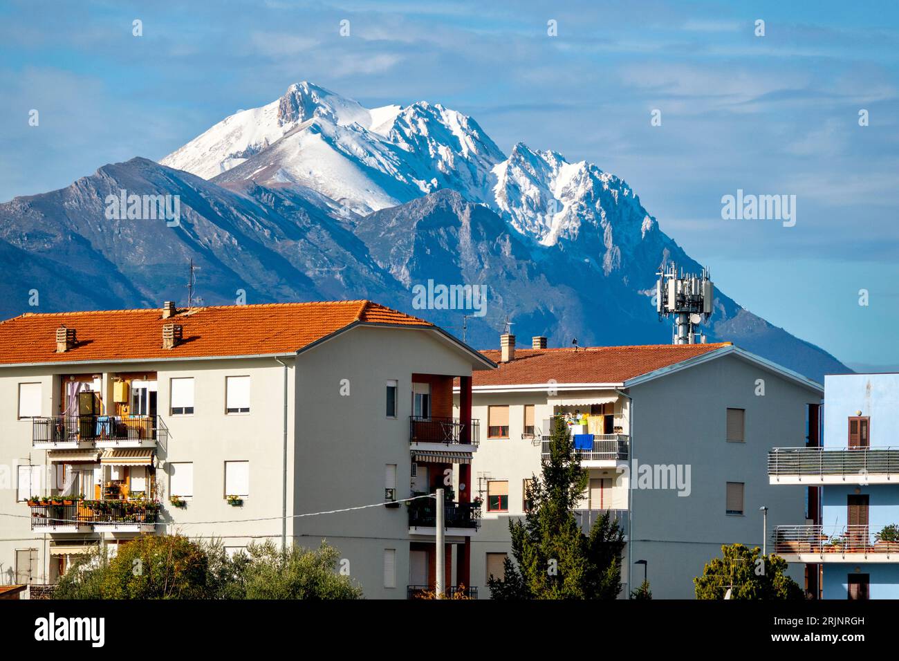 Residential district in Pianella, Italy Stock Photo Alamy