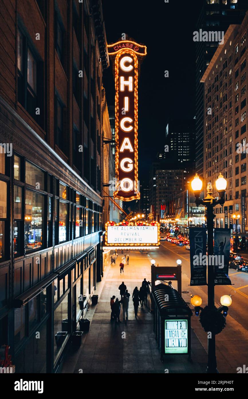 Majestic theater chicago hi-res stock photography and images - Alamy