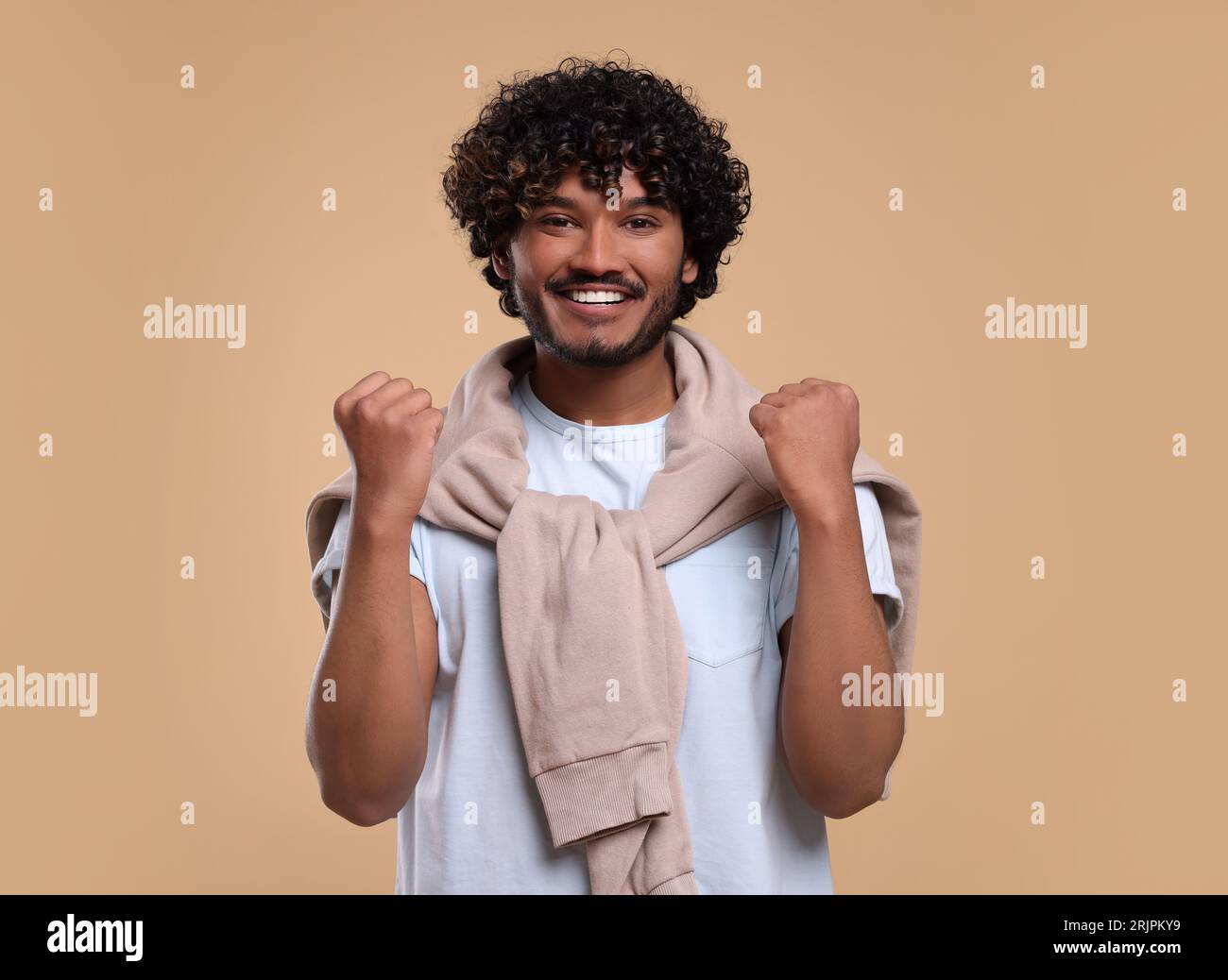 Stylish pose indian young man hi-res stock photography and images - Alamy