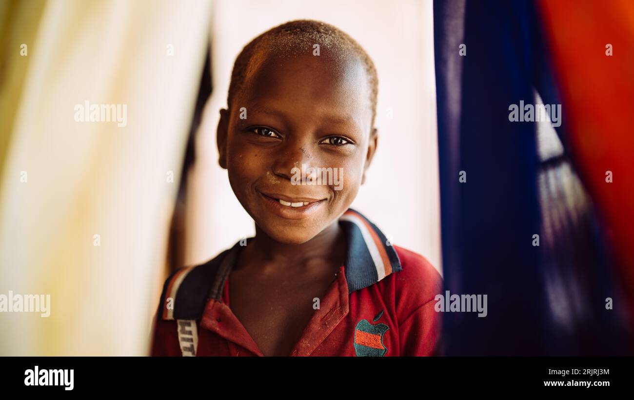 Portrait of african boy hi-res stock photography and images - Alamy