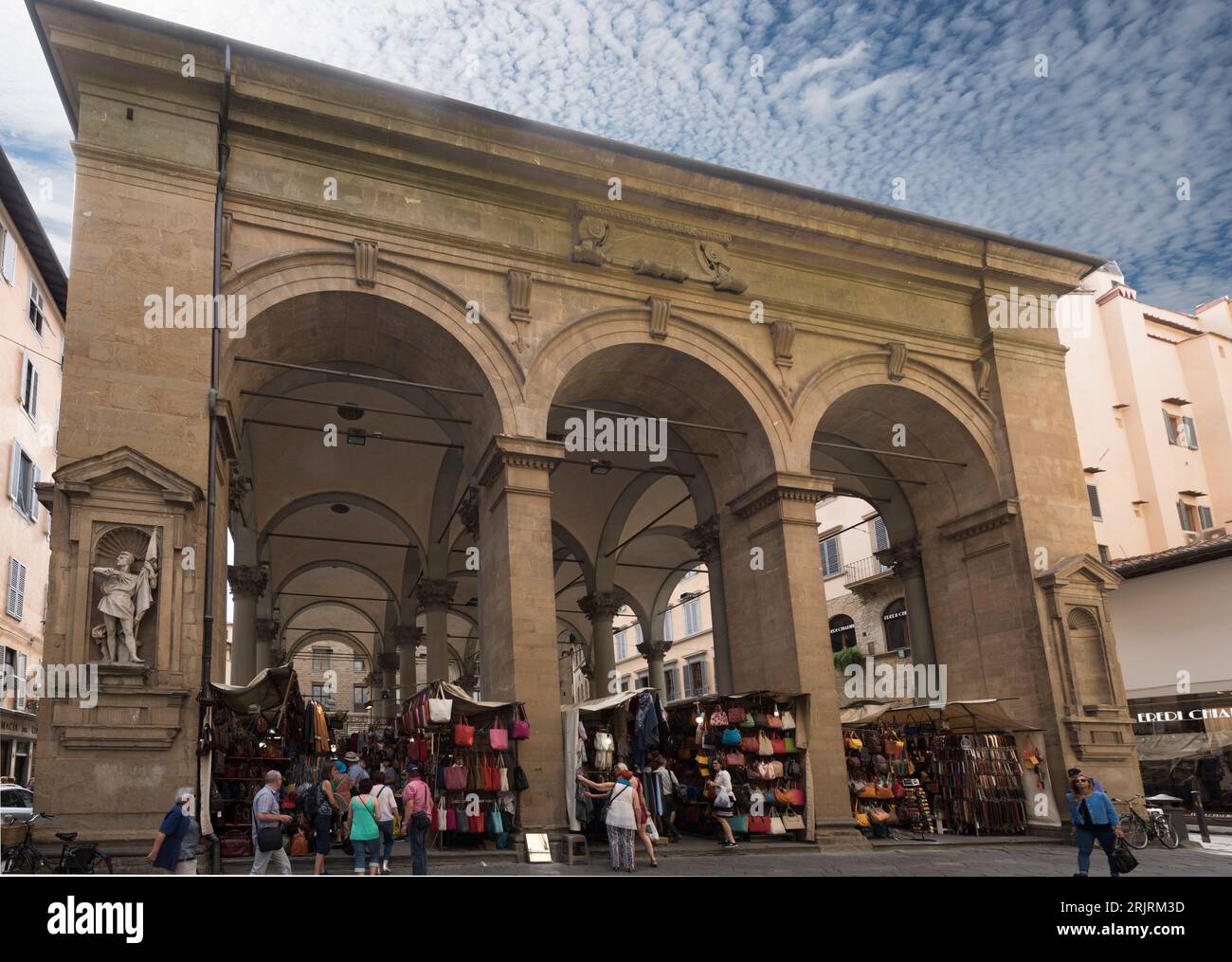 Porcellino market in Florence  Tuscany, Italy Stock Photo