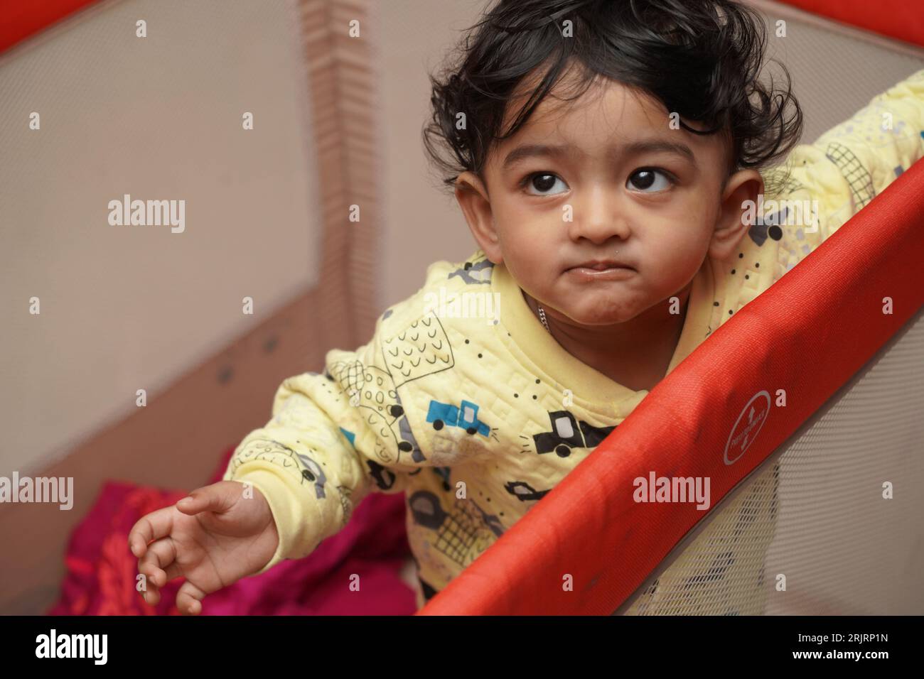 Grumpy toddler boy hi-res stock photography and images - Alamy