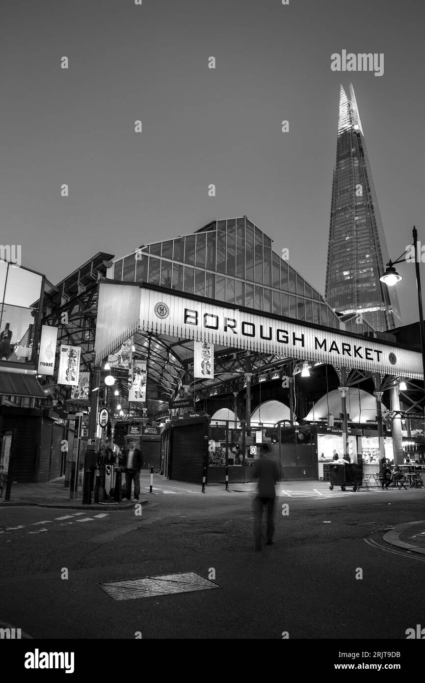 The London Borough Market, a vibrant marketplace located in the heart