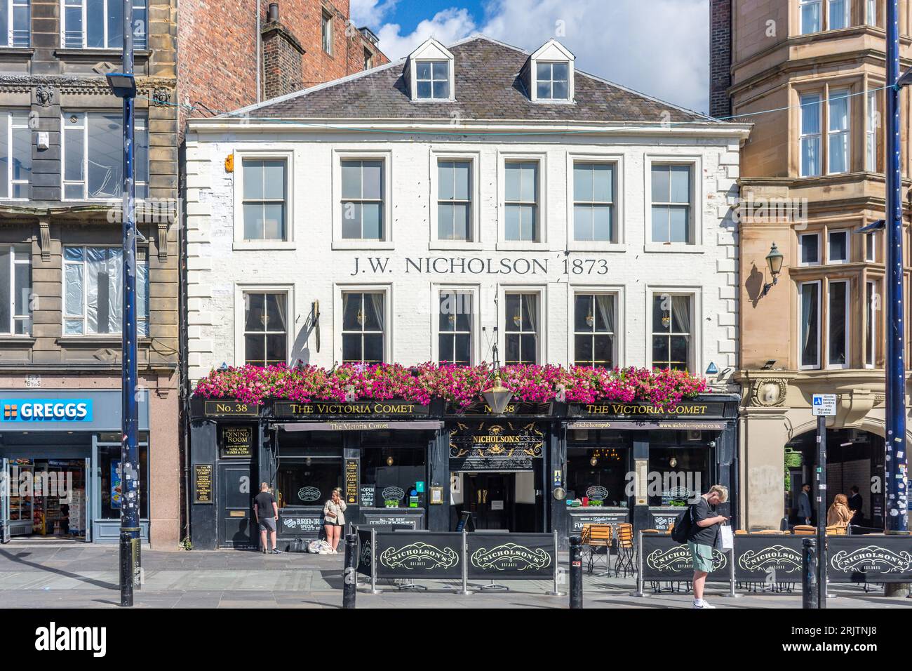 The Victoria Comet Pub, Neville Street, Newcastle upon Tyne, Tyne and