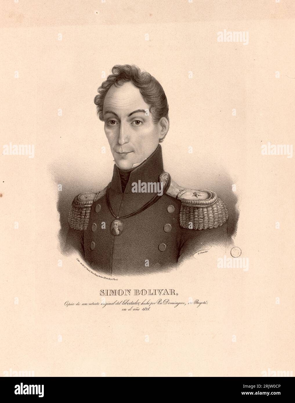 Simon Bolivar 1783 1830 Stock Photo Alamy simon-bolivar-1783-1830-stock-photo-alamy