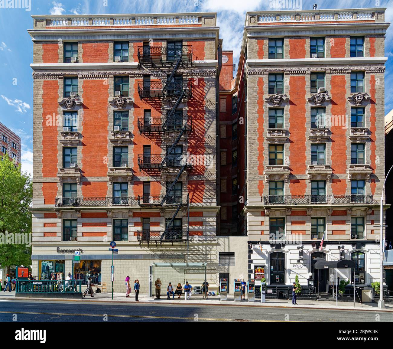 Plolychrome Color Upper West Side: Euclid Hall’s three wings now have a single entry, at ...