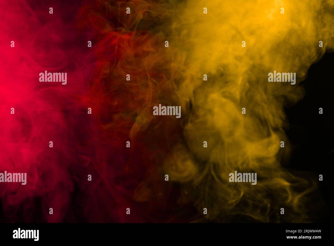 Red steam on a black background. Copy space Stock Photo - Alamy