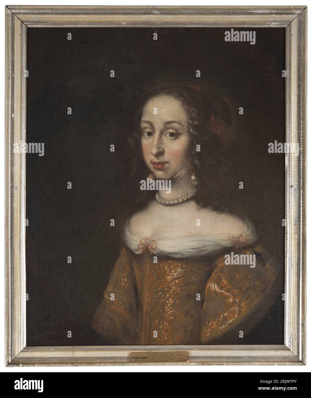 Hedvig Eleonora, 1636-1715, prinsessa av Holstein-Gottorp, drottning av Sverige circa 1651 by Jürgen Ovens Stock Photo