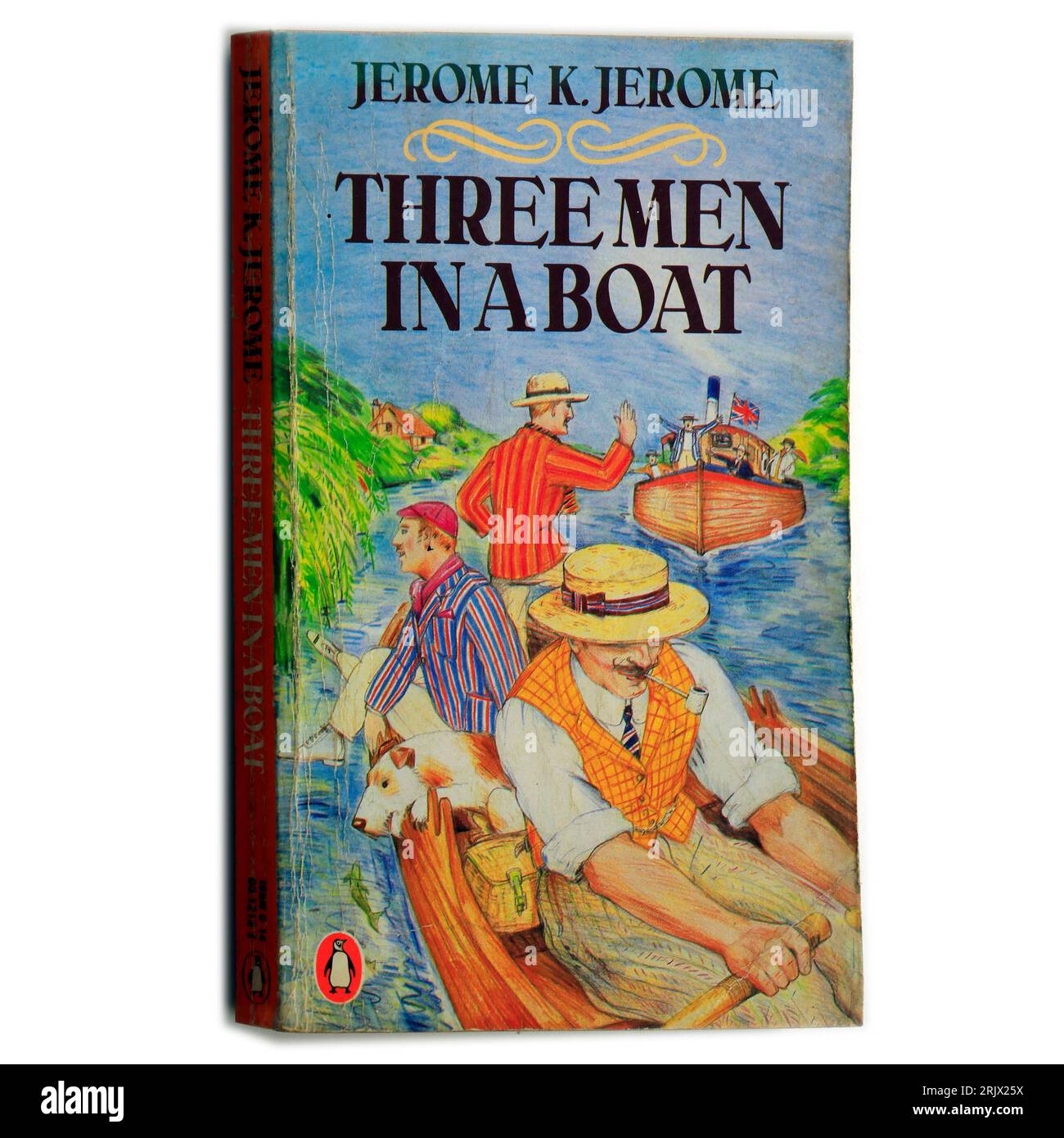 Three men in a boat book hi-res stock photography and images - Alamy