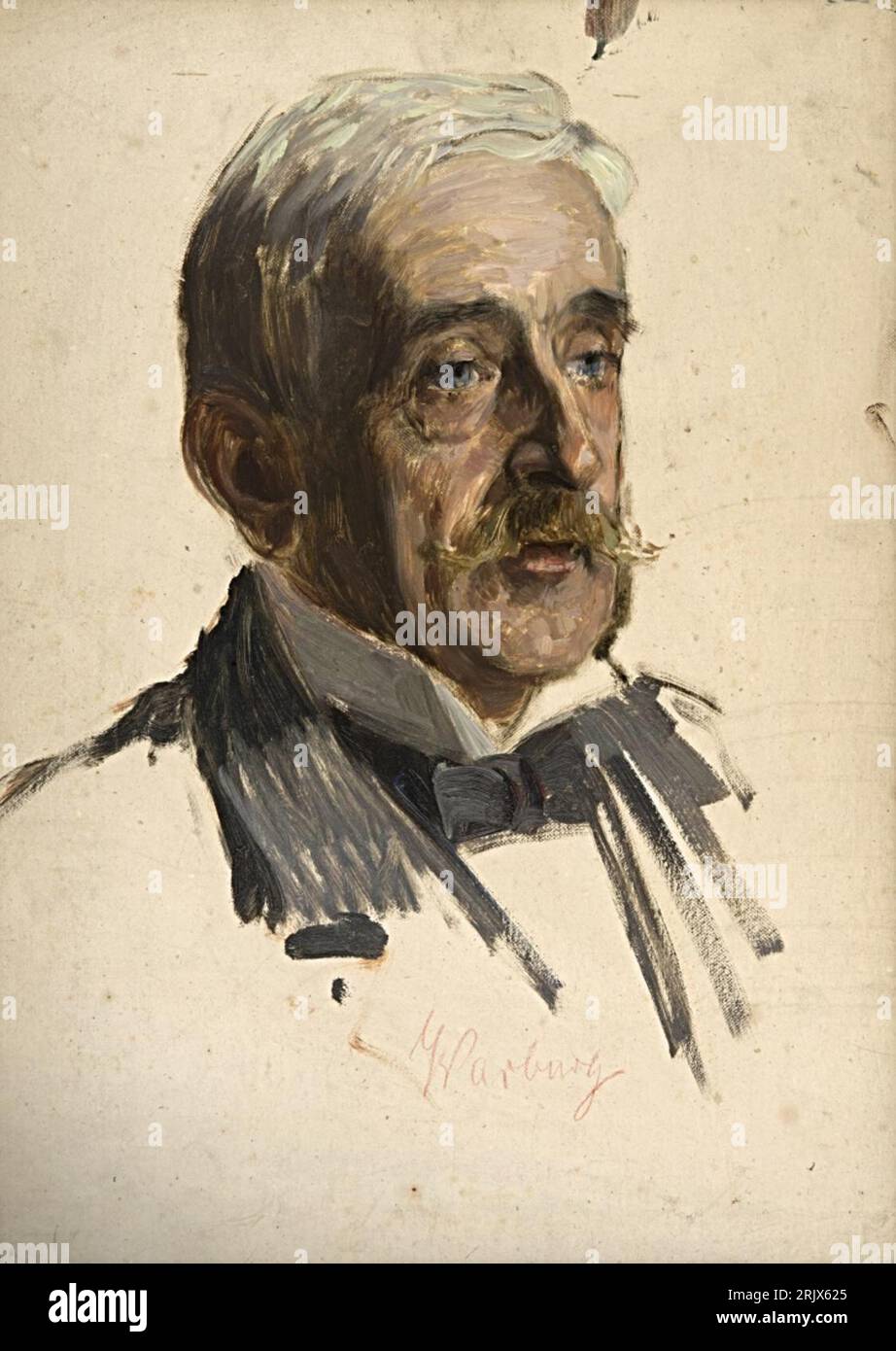 Portraitstudie prof emil warburg hires stock photography and images