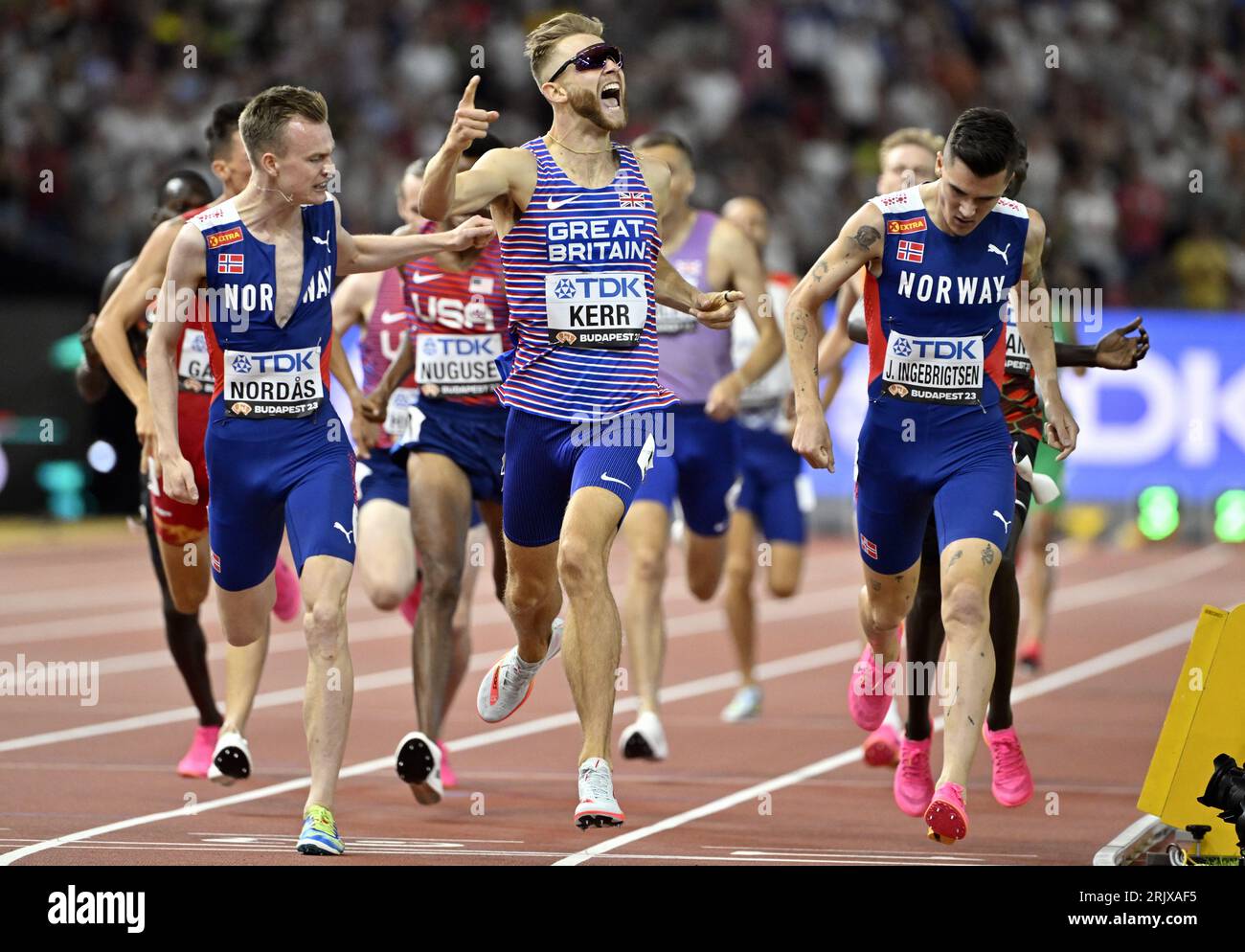 Josh kerr athletics hi-res stock photography and images - Alamy