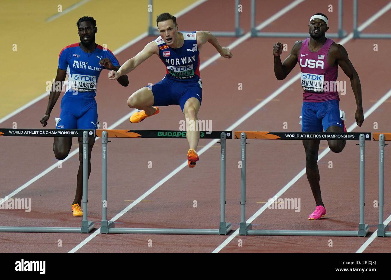 Budapest, Hungary. 23rd Aug, 2023. Athletics World Championships, 400