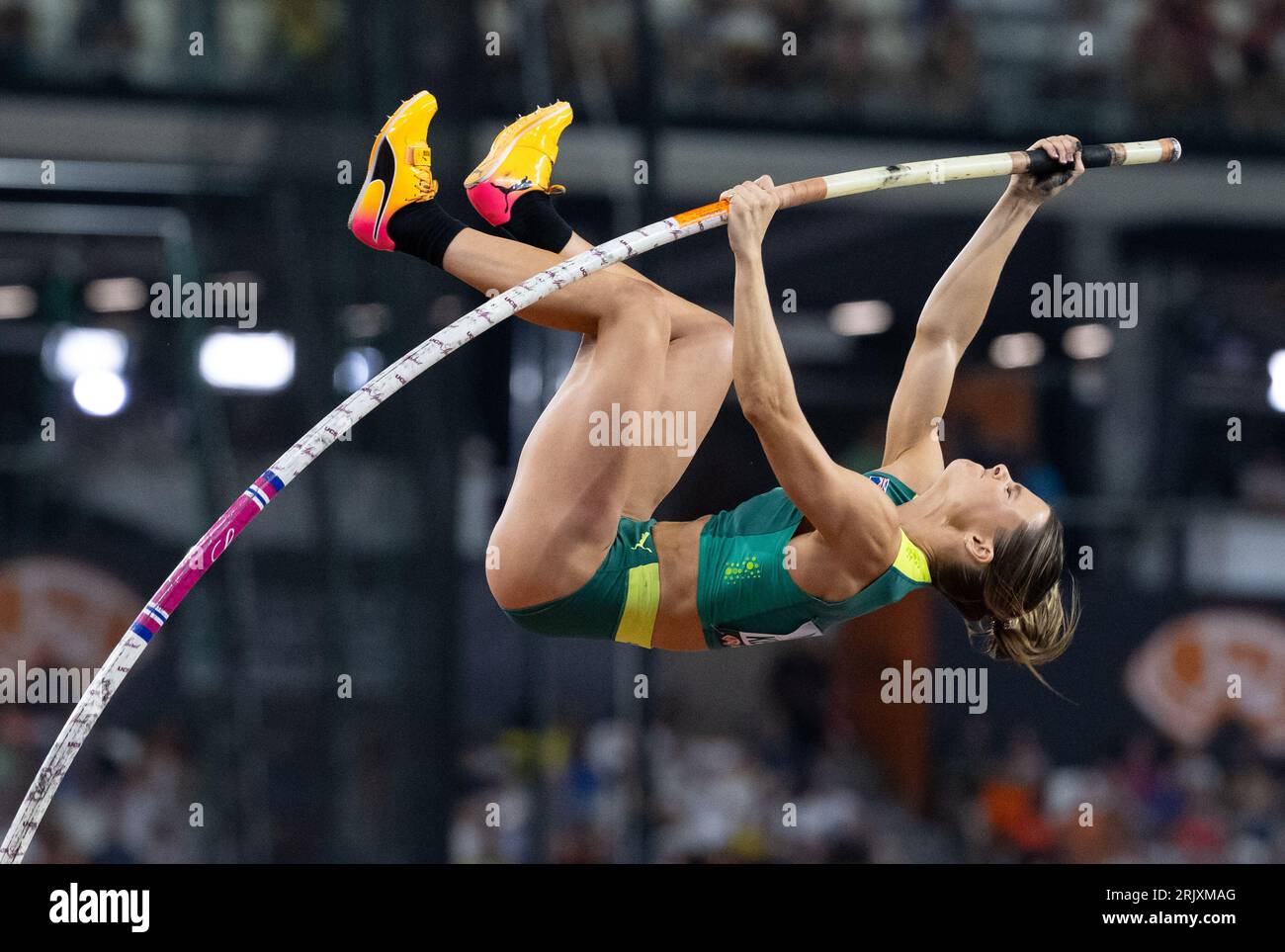 Budapest, Hungary. 23rd Aug, 2023. Athletics World Championship, Pole