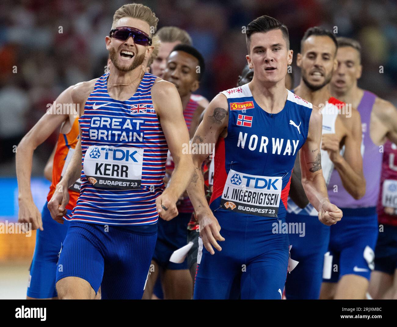 Budapest, Hungary. 23rd Aug, 2023. Athletics: World Championships, 1500