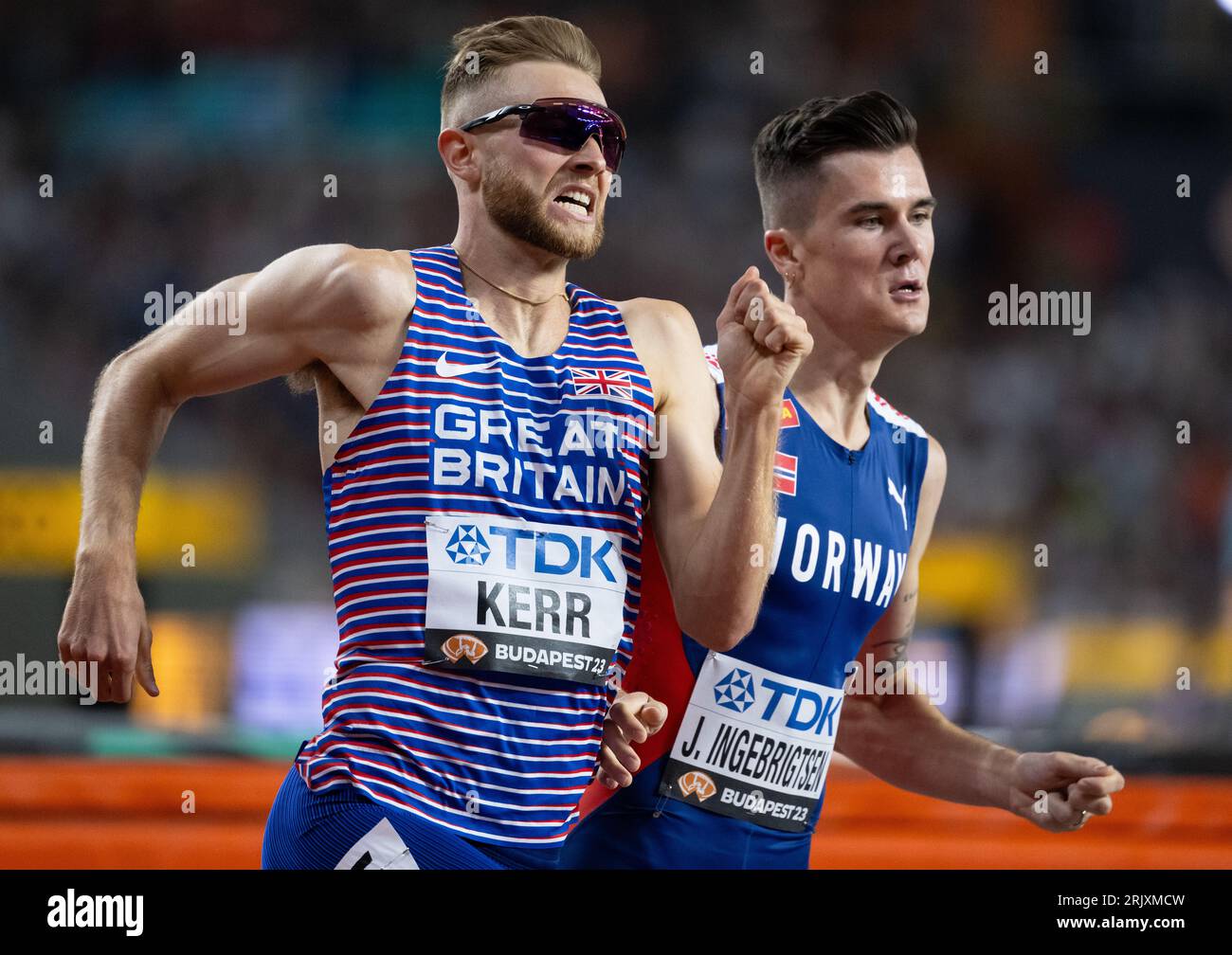 Budapest, Hungary. 23rd Aug, 2023. Athletics: World Championships, 1500