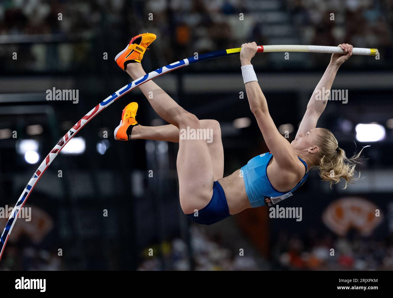Budapest, Hungary. 23rd Aug, 2023. Athletics World Championship, Pole