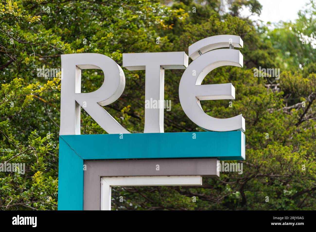 RTE Studios in Donnybrook, Dublin, Ireland. Stock Photo