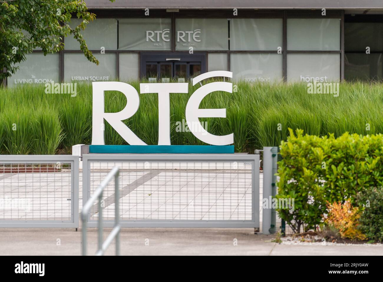 RTE Studios in Donnybrook, Dublin, Ireland. Stock Photo