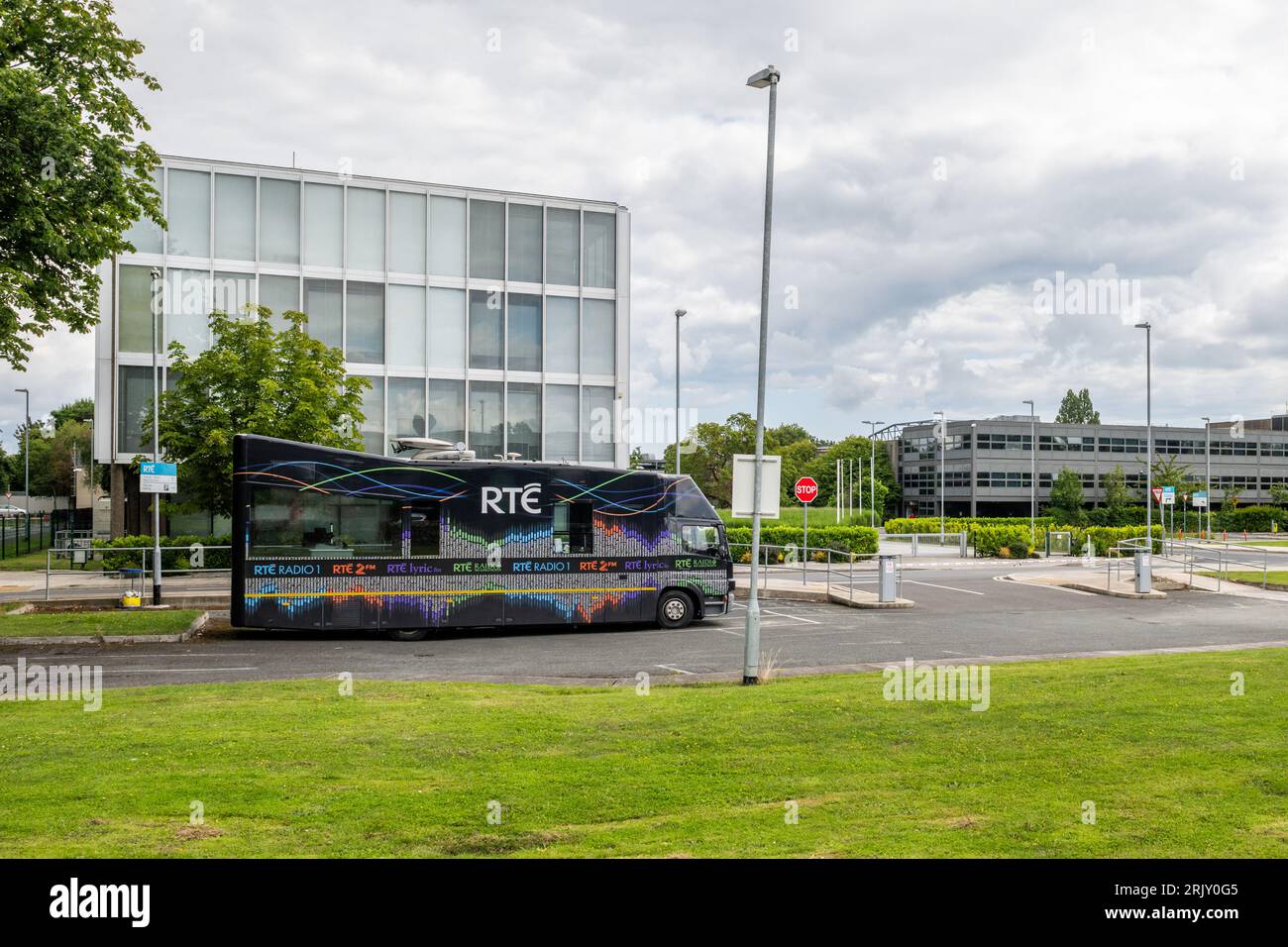 RTE Studios in Donnybrook, Dublin, Ireland. Stock Photo