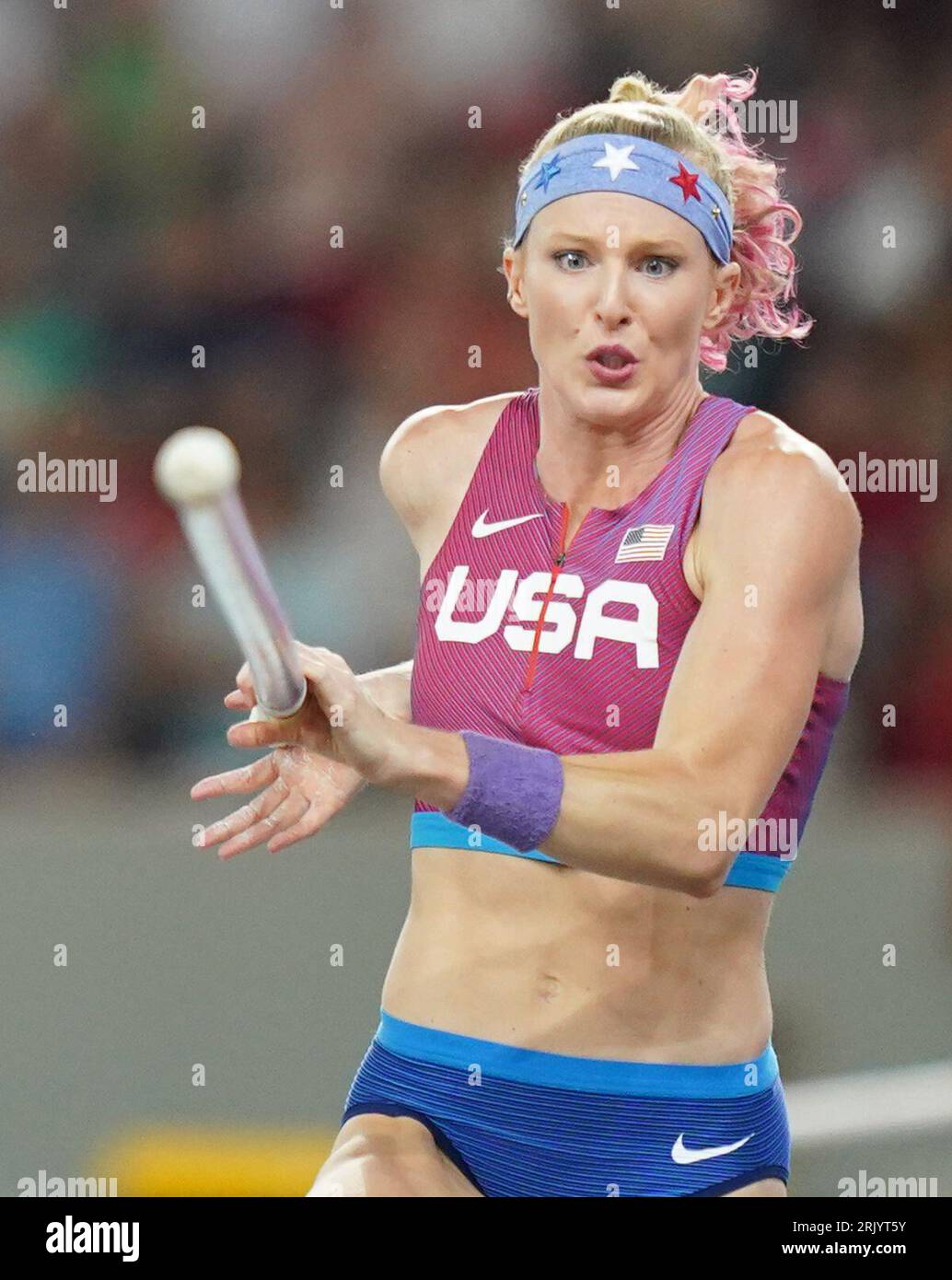 Budapest, Hungary. 23rd Aug, 2023. Athletics World Championships, Pole