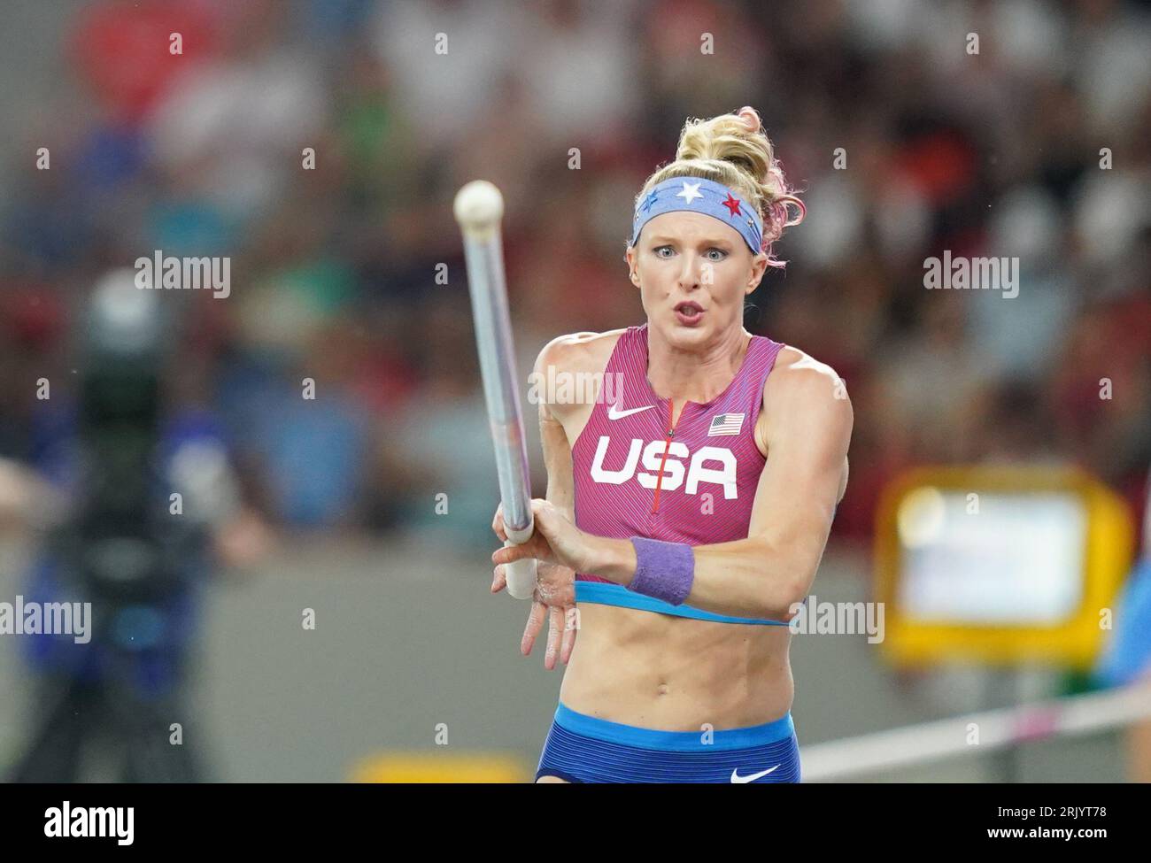 Budapest, Hungary. 23rd Aug, 2023. Athletics World Championships, Pole