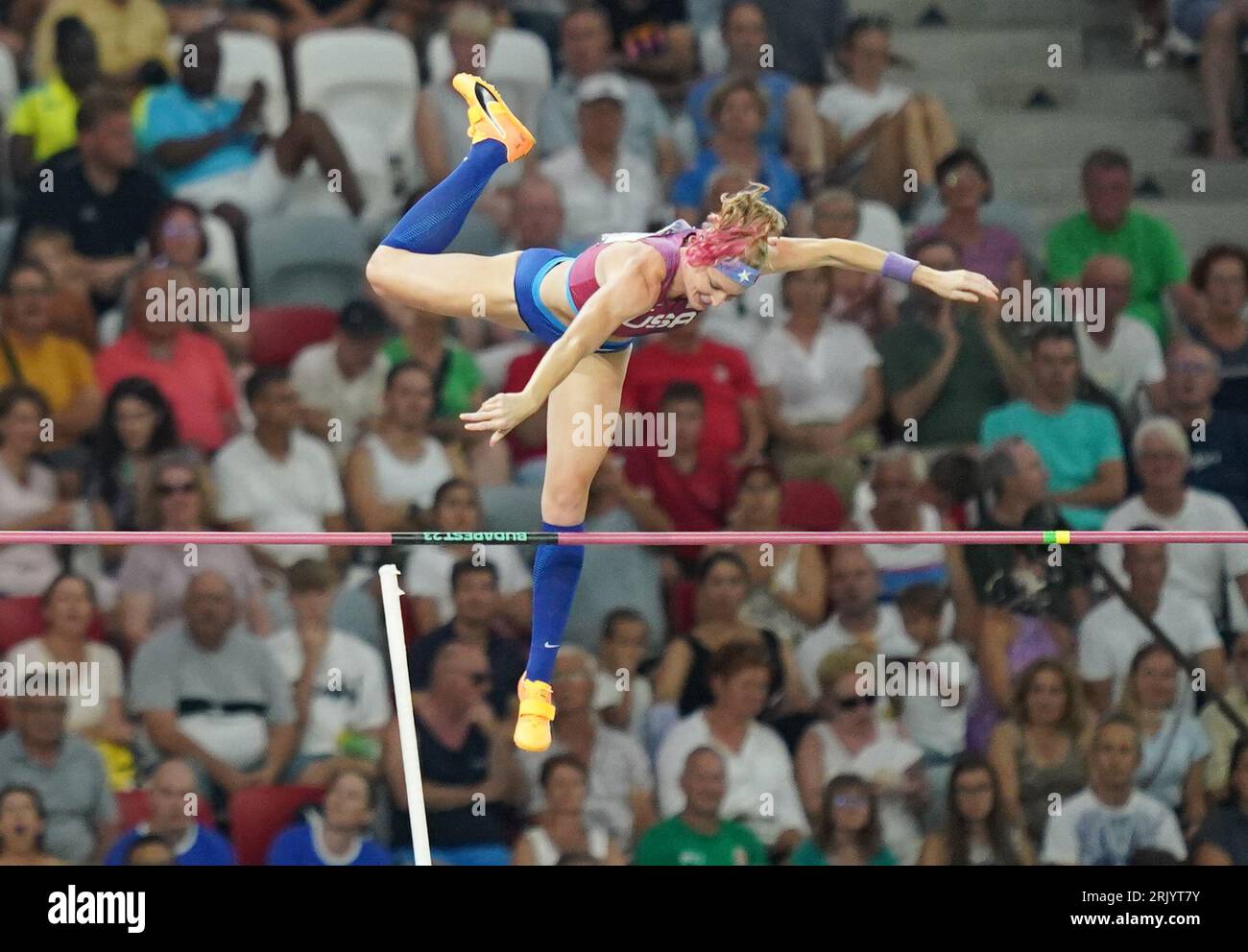 Budapest, Hungary. 23rd Aug, 2023. Athletics World Championships, Pole