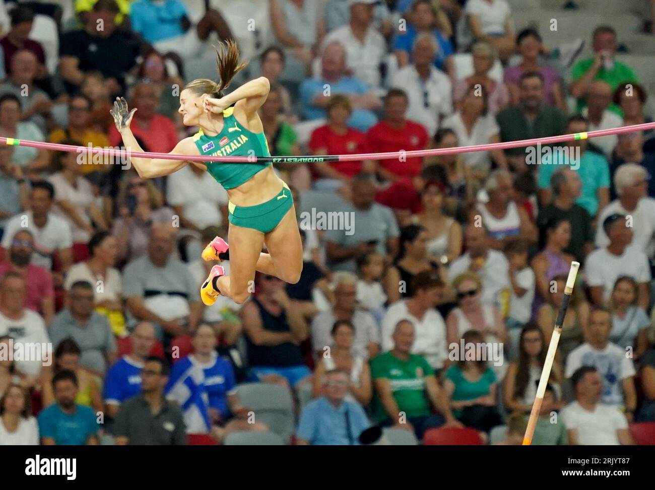 Budapest, Hungary. 23rd Aug, 2023. Athletics World Championships, Pole