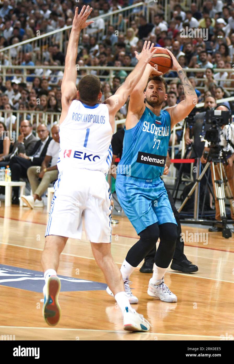 Luka Doncic (Slovenia National Team) against Greece Stock Photo Alamy