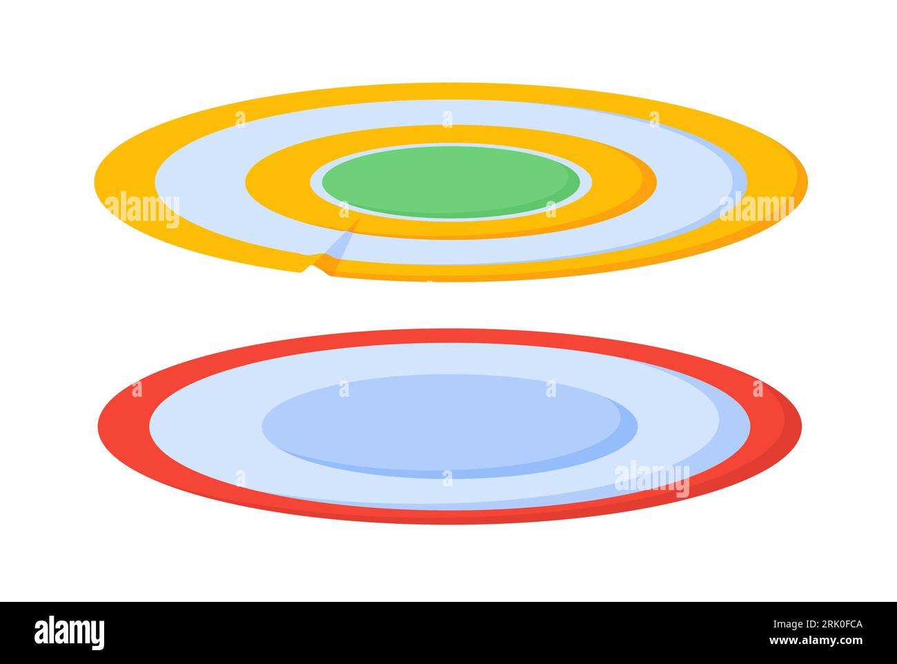 Round red mat Stock Vector Images Alamy