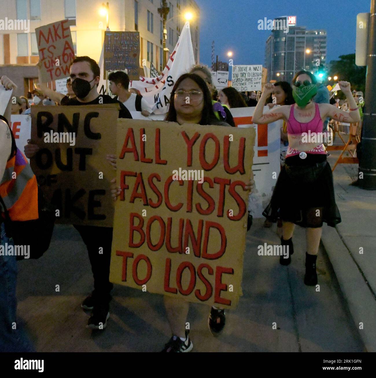 Milwaukee, Wisconsin, USA. 23rd Aug, 2023. The Coalition to March on