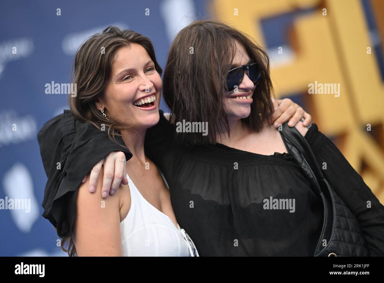 Angouleme, France. 23rd Aug, 2023. French actress Laetitia Casta and