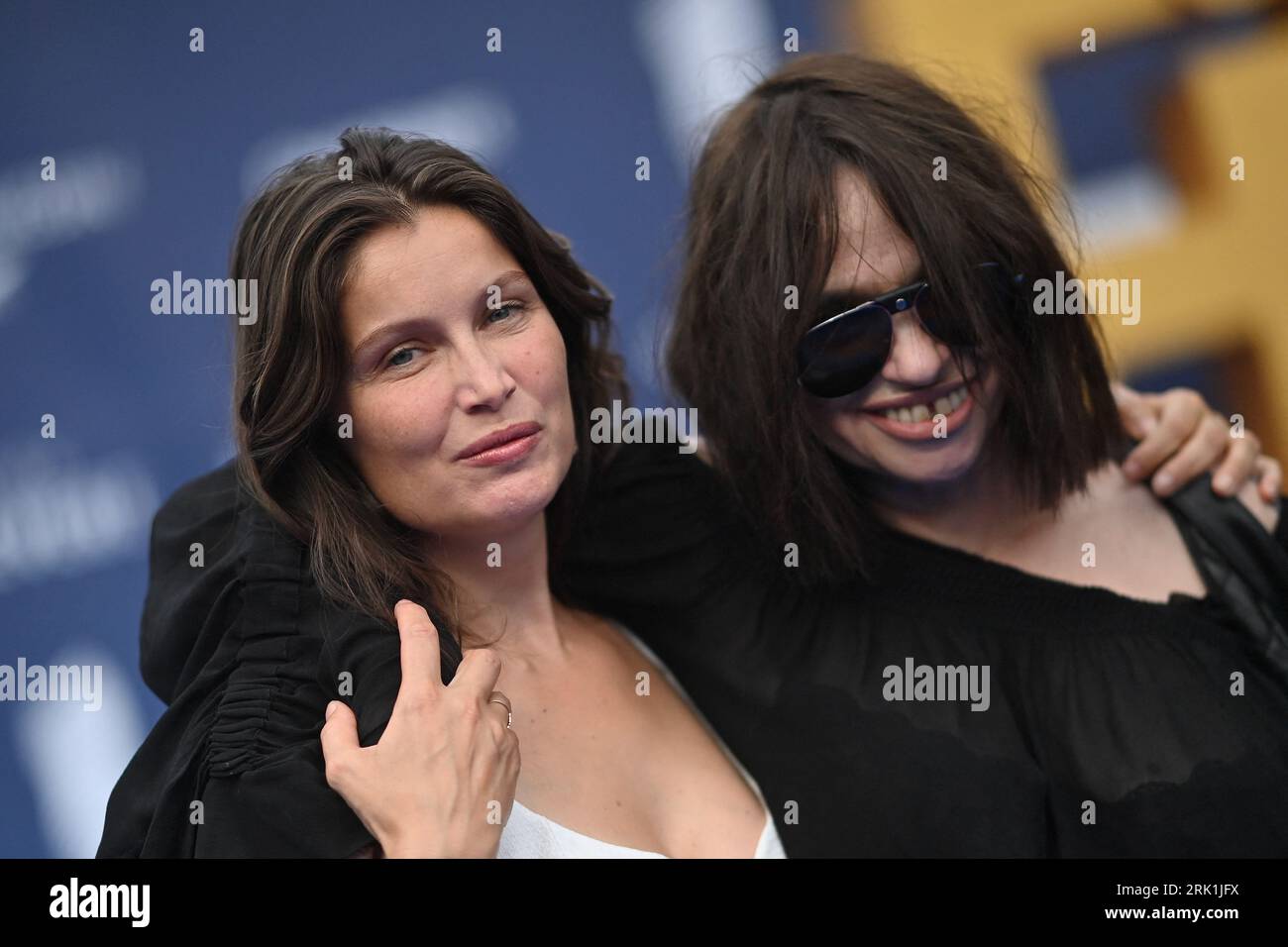 Angouleme, France. 23rd Aug, 2023. French actress Laetitia Casta and
