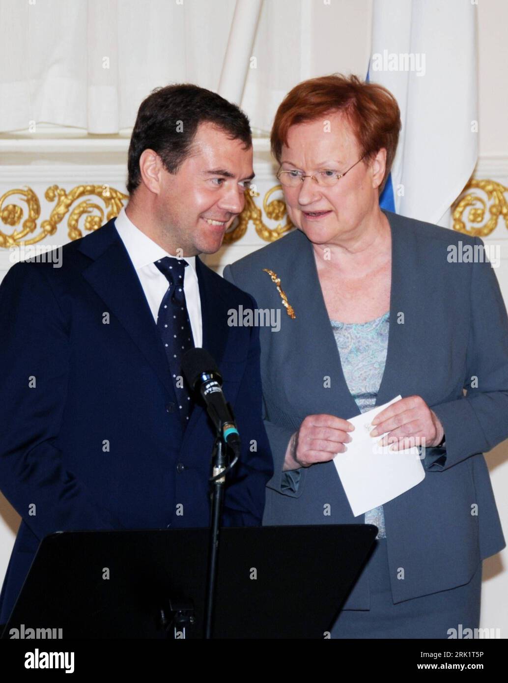 Finland president tarja halonen hi-res stock photography and images - Alamy 