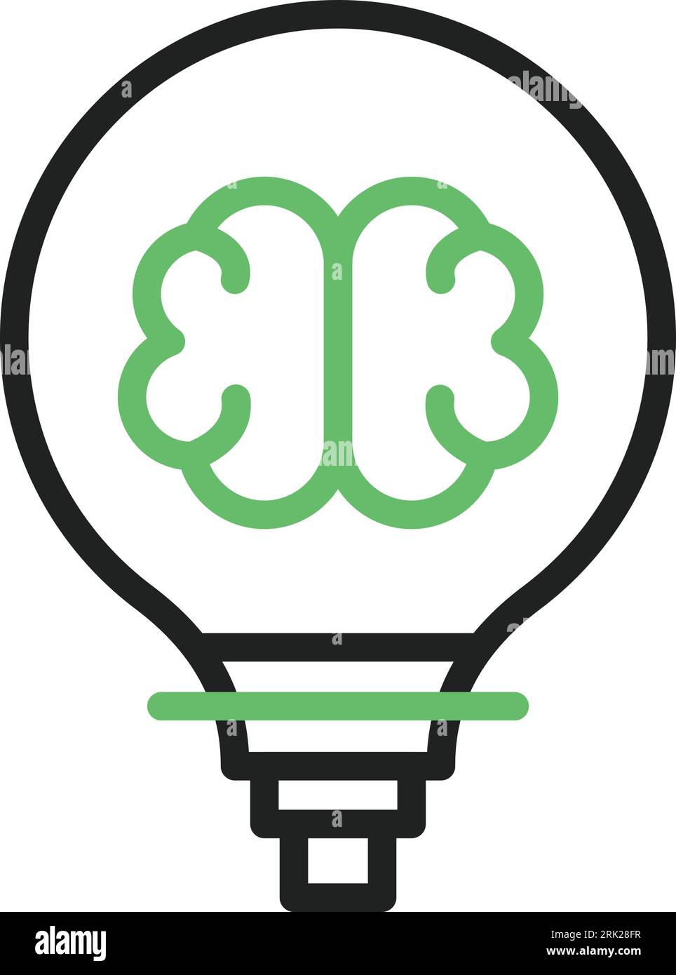 Brainstorm Icon Image. Stock Vector