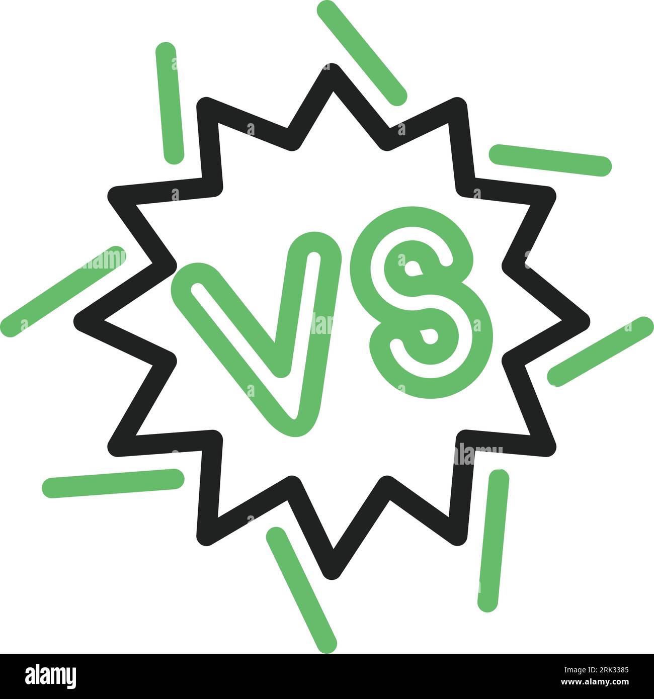 Fight Icon image. Suitable for mobile application. Stock Vector