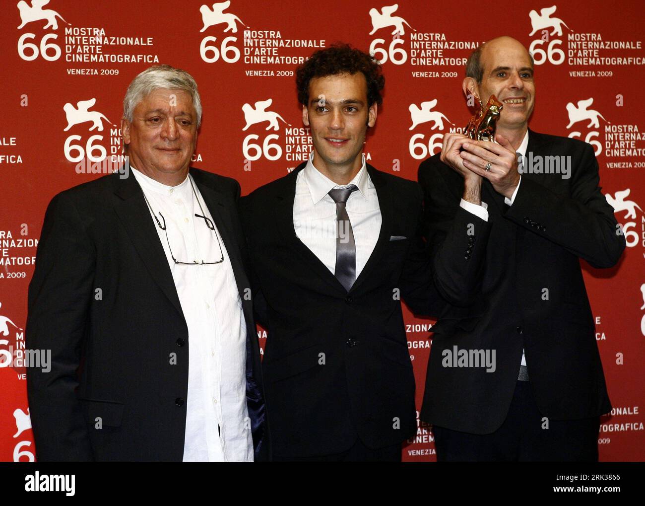 TOBY REGBO AWARDS GALA. 66TH VENICE FILM FESTIVAL VENICE ITALY 12 September  2009 Stock Photo - Alamy