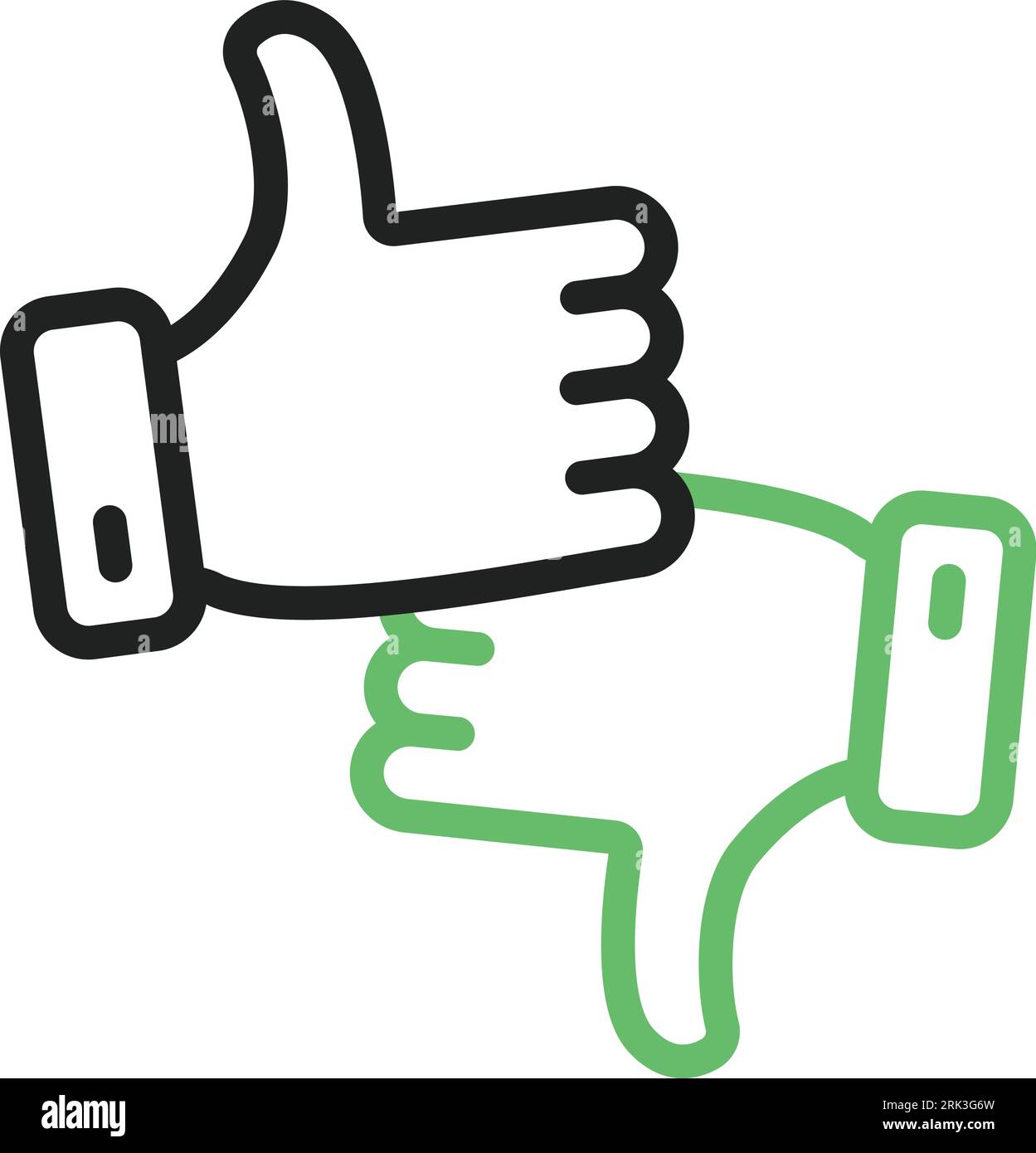 Like dislike Icon image. Suitable for mobile application. Stock Vector
