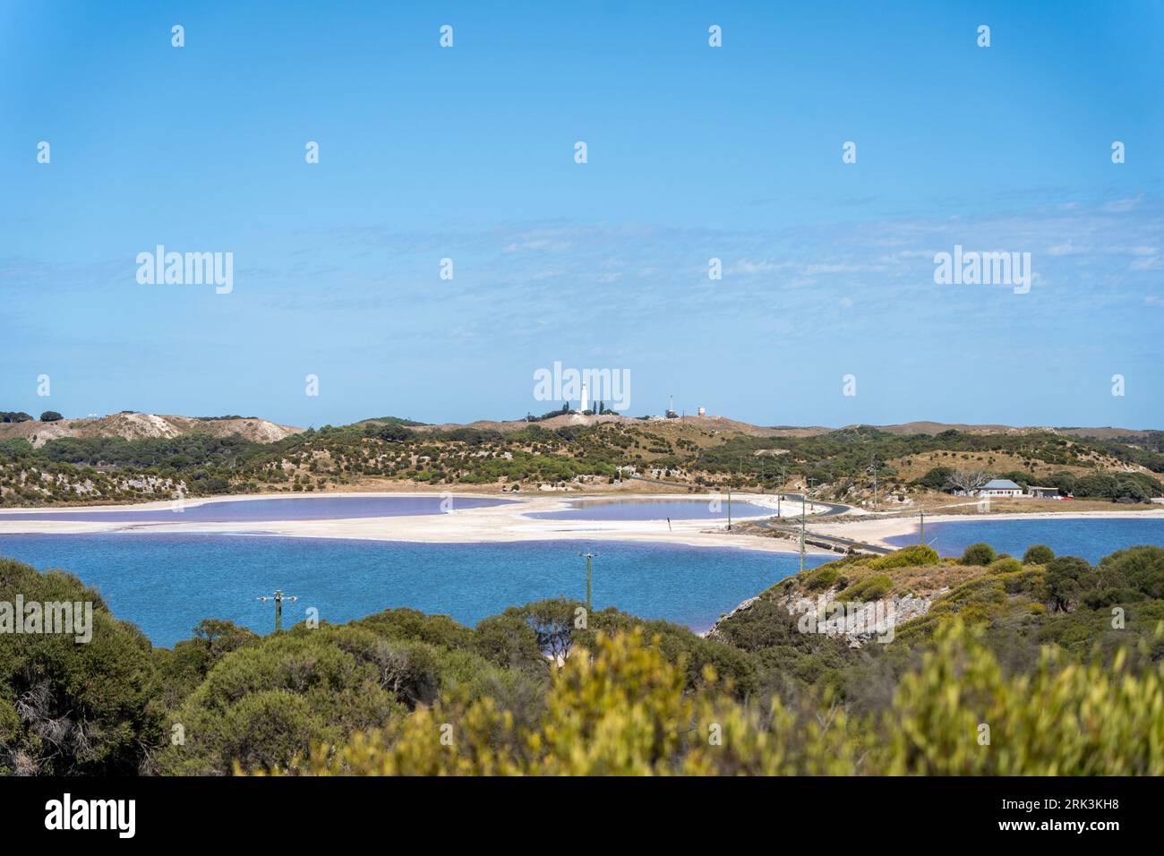 Salt Lakes On Rottnest Island Stock Photo Alamy salt-lakes-on-rottnest-island-stock-photo-alamy