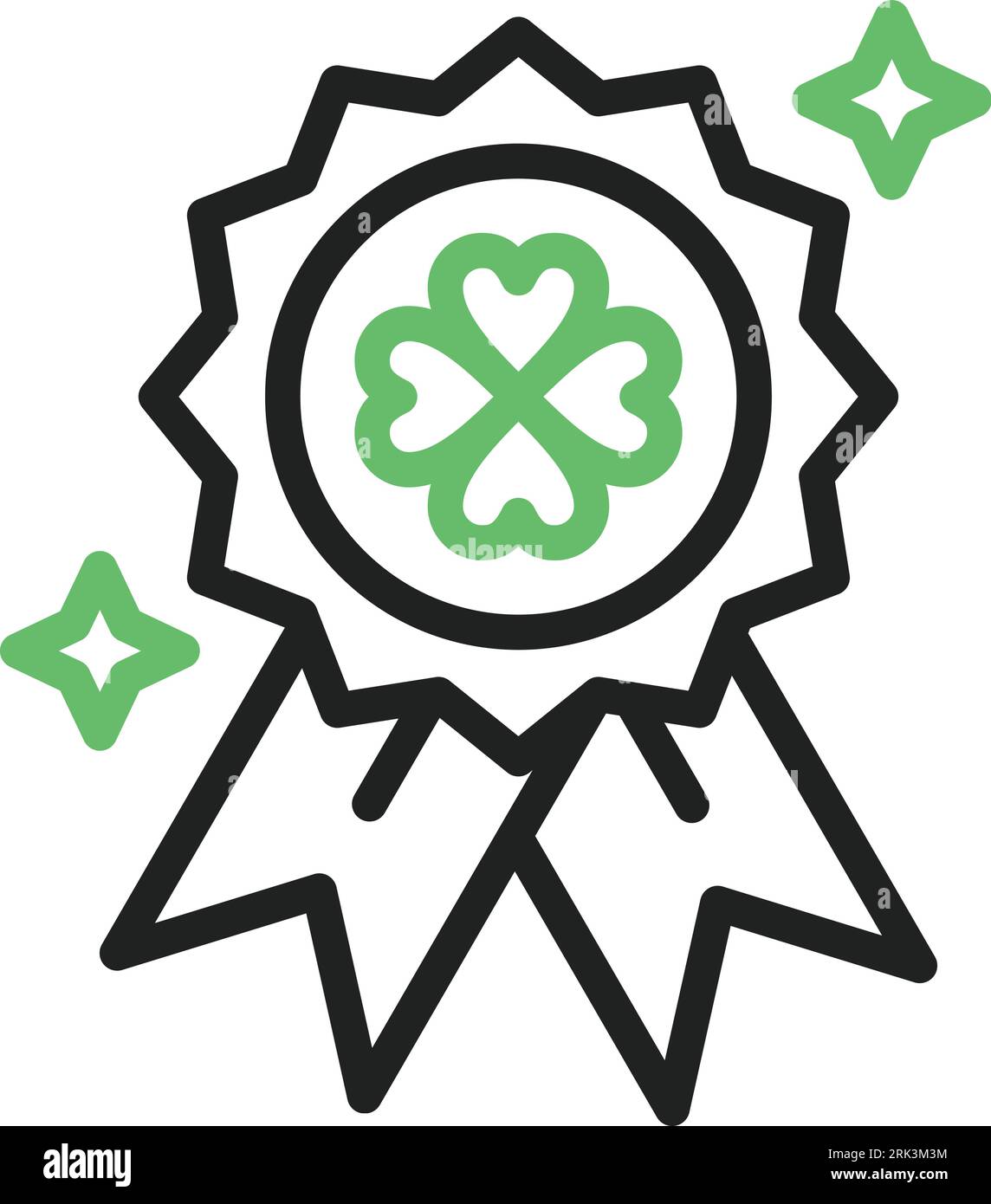 Medal Icon image. Suitable for mobile application. Stock Vector