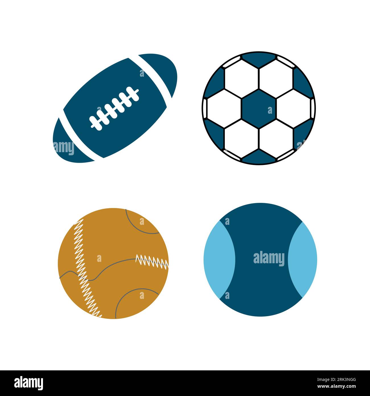 Set of sports balls. VARIOUS SPORTS BALLS VECTOR GRAPHICS. Volleyball