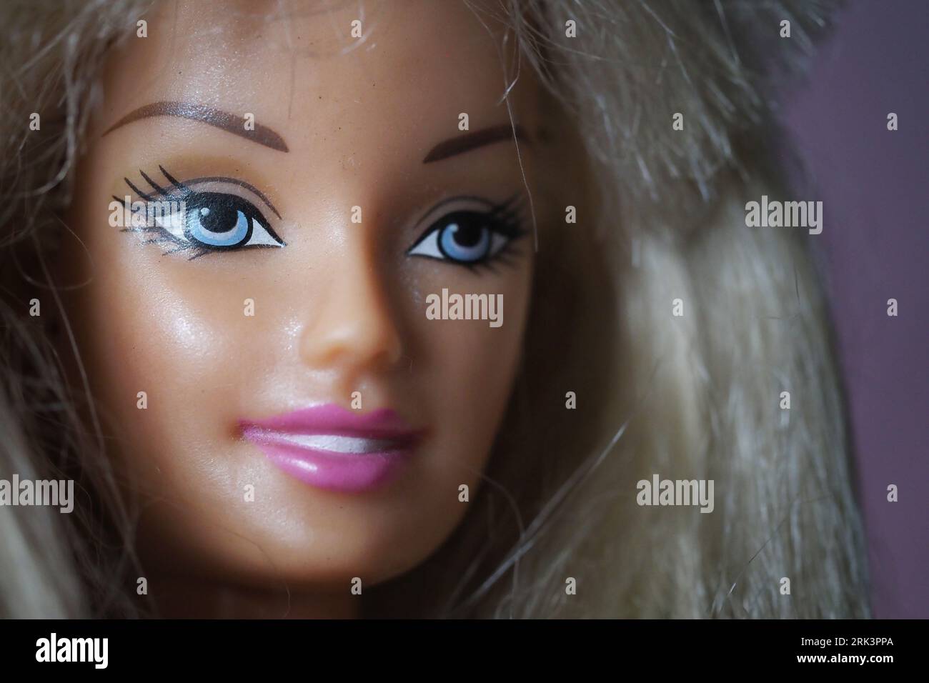 Barbie model doll known as "fashion Doll" marketed by the Mattel