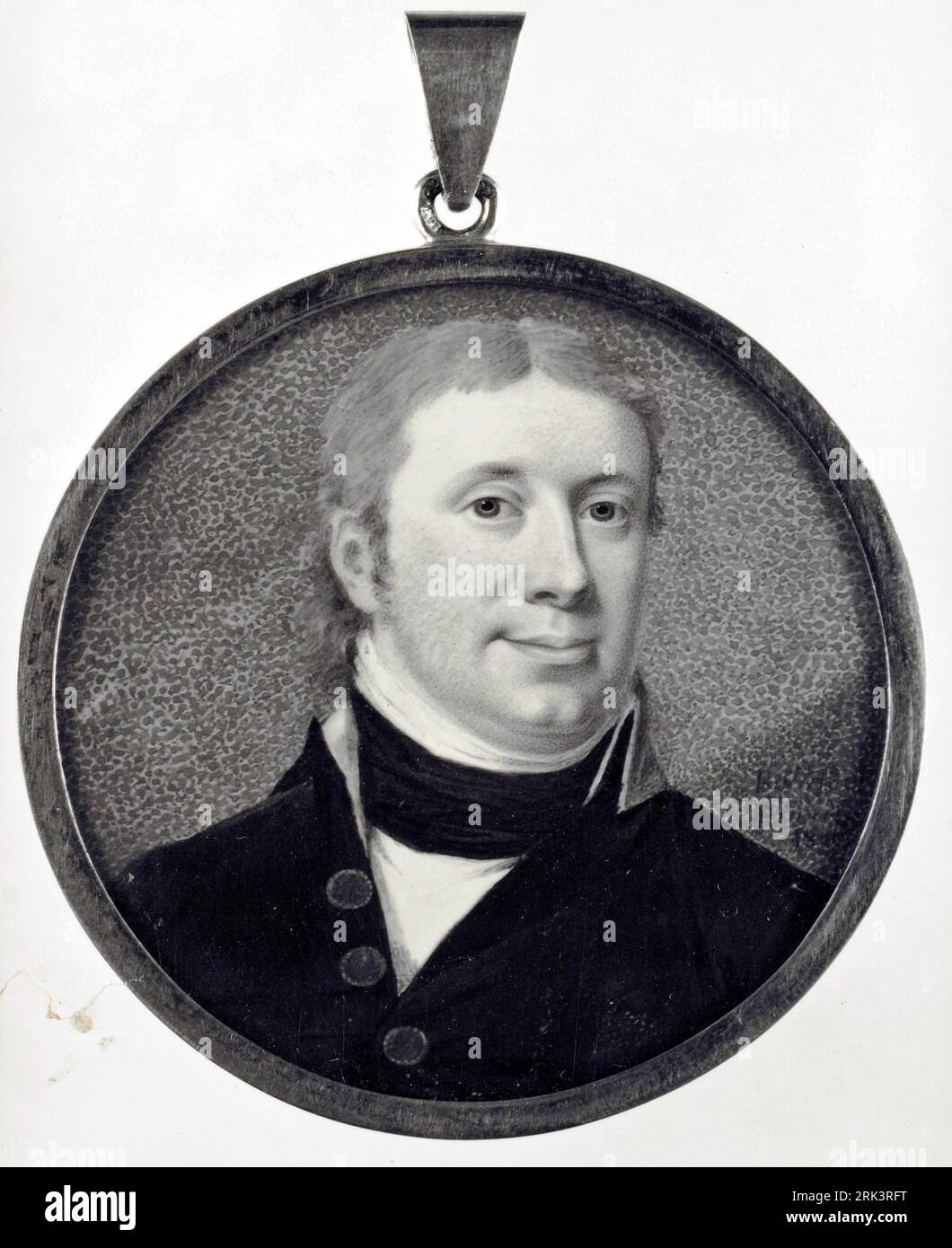 Gustaf Bennet, Baron, Captain of Horse 1801 by Johan Erik Bolinder Stock Photo