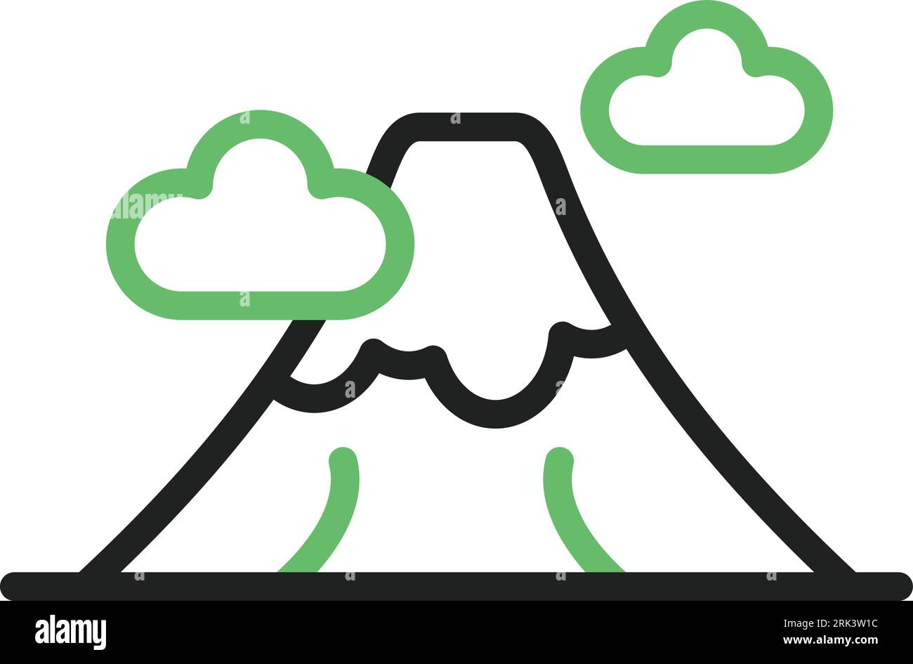 Mountain Icon Image Stock Vector Image & Art - Alamy