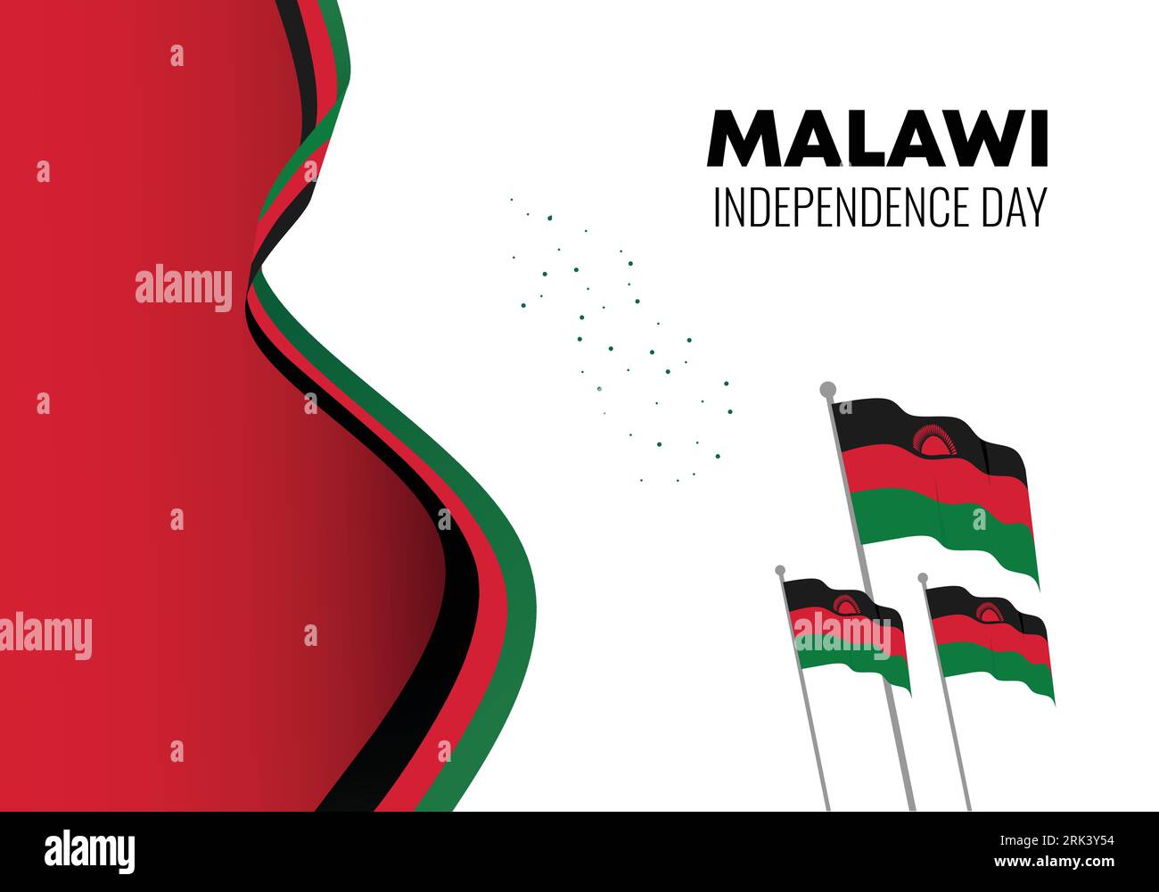 Malawi Independence day background national celebration on July 6th