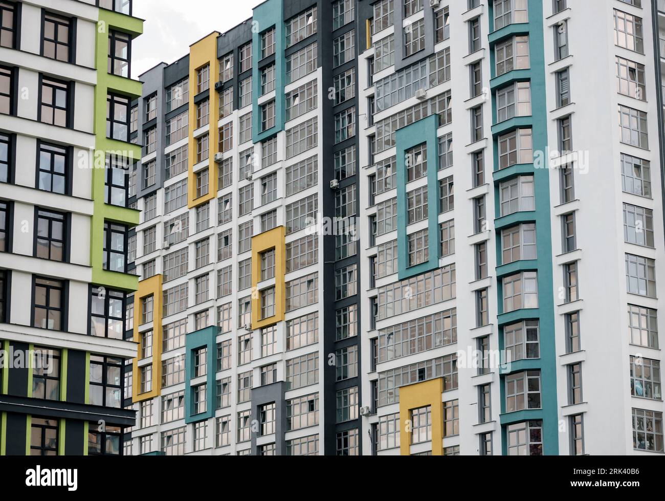 Modern elements in contemporary architecture. Architectural details of ...